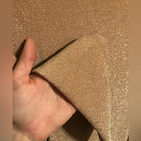 Amaryllis, gold shimmery dress - Picture 2 of 4